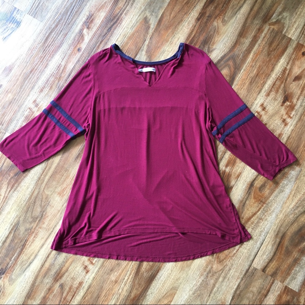 Maurices Football Tee Size 1